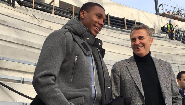 Başkanımız Fikret Orman, Vodafone Arena'da Marcelo Guedes ile Bir Araya Geldi