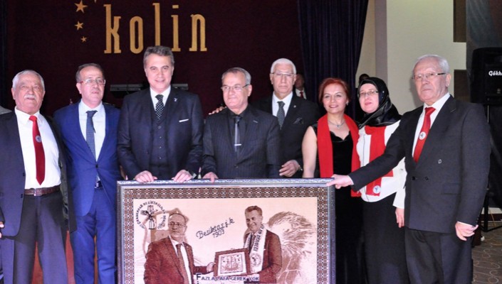 Başkanımız Fikret Orman, 1903 Çanakkale Beşiktaşlılar Derneği’nin Galasına Katıldı