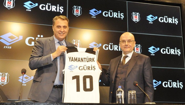 Güriş, Beşiktaş Sompo Japan’ın Forma Sırt Sponsoru Oldu