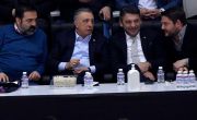 Başkanımız Ahmet Nur Çebi, Beşiktaş Icrypex Takımımızın Maçını İzledi