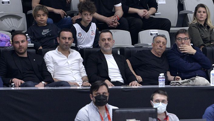 Başkanımız Ahmet Nur Çebi, Beşiktaş Icrypex Takımımızın Maçını İzledi
