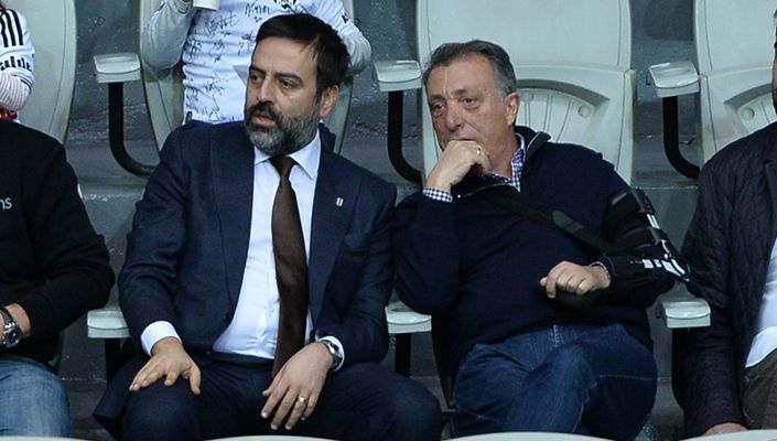 Başkanımız Ahmet Nur Çebi, Beşiktaş TRC İnşaat Takımımızın Maçını İzledi