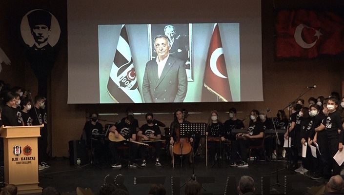 Başkanımız Ahmet Nur Çebi, BJK-KABATAŞ VAKFI Okulları’nın 10 Kasım Atatürk’ü Anma Törenine Katıldı