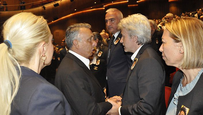 Başkanımız Ahmet Nur Çebi Cüneyt Arkın’ın Cenaze Törenine Katıldı