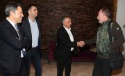 Başkanımız Ahmet Nur Çebi, Futbol Takımımıza Başarılar Diledi