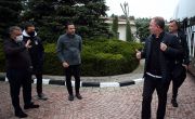 Başkanımız Ahmet Nur Çebi, Futbol Takımımızı Uğurladı