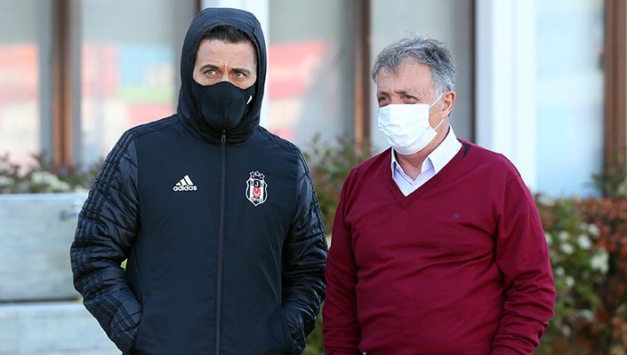 Başkanımız Ahmet Nur Çebi, Futbol Takımımızın Çalışmasını İzledi