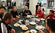 Başkanımız Ahmet Nur Çebi, Futbol Takımımızla Akşam Yemeğinde Buluştu