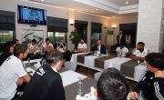 Başkanımız Ahmet Nur Çebi, Futbol Takımımızla Buluştu