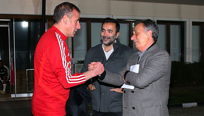 Başkanımız Ahmet Nur Çebi, Futbol Takımımızla Buluştu
