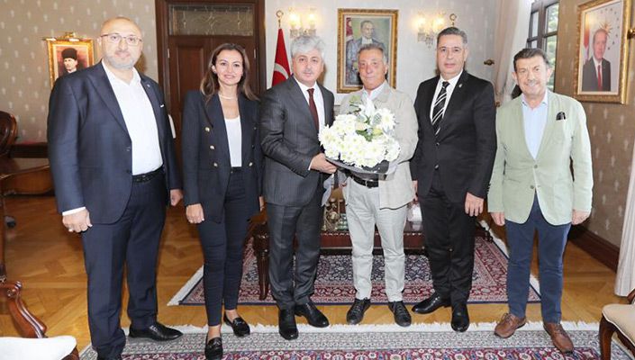 Başkanımız Ahmet Nur Çebi, Hatay Valisi Rahmi Doğan’ı Makamında Ziyaret Etti