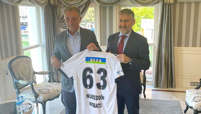 Başkanımız Ahmet Nur Çebi, Hazine ve Maliye Bakanı Nureddin Nebati’yi Ziyaret Etti