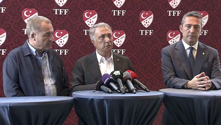 Başkanımız Ahmet Nur Çebi ile Ali Koç ve Faruk Koca’dan Futbolda Şiddete Karşı Ortak Mesaj