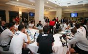 Başkanımız Ahmet Nur Çebi İle Yönetim Kurulu Üyelerimiz, Futbol Takımımızla Buluştu