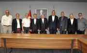 Başkanımız Ahmet Nur Çebi, Seçme ve Sicil Kurulumuzun Başkanı Şahabettin Önkol ve Üyeleriyle Bir Araya Geldi