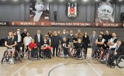 Başkanımız Ahmet Nur Çebi, Tekerlekli Sandalye Basketbol Takımımızla Buluştu