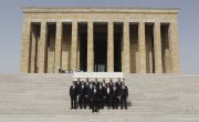 Başkanımız Ahmet Nur Çebi ve Yönetim Kurulu Üyelerimizden Anıtkabir Ziyareti