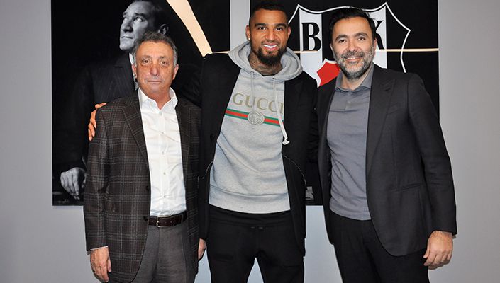 Başkanımız Ahmet Nur Çebi, Yeni Transferimiz Kevin-Prince Boateng İle Bir Araya Geldi