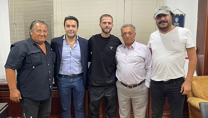 Başkanımız Ahmet Nur Çebi, Yeni Transferimiz Miralem Pjanic İle Buluştu