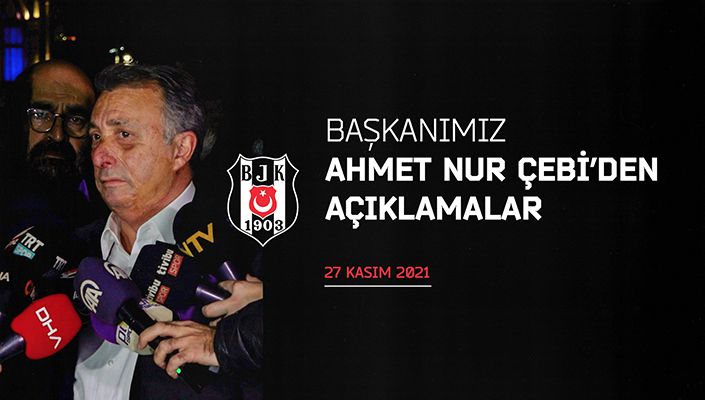 Başkanımız Ahmet Nur Çebi’den Açıklamalar