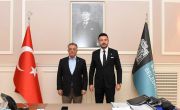 Başkanımız Ahmet Nur Çebi’den Beşiktaş Belediye Başkanı Rıza Akpolat’a Ziyaret