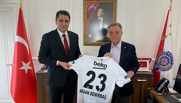 Başkanımız Ahmet Nur Çebi’den Beşiktaş İlçe Emniyet Müdürü Hasan Demirbağ’a Ziyaret