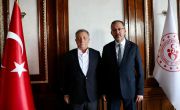 Başkanımız Ahmet Nur Çebi’den Gençlik ve Spor Bakanı Dr. Mehmet Muharrem Kasapoğlu’na Ziyaret