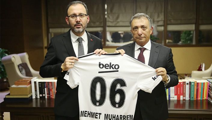 Başkanımız Ahmet Nur Çebi’den Gençlik ve Spor Bakanı Dr. Mehmet Muharrem Kasapoğlu’na Ziyaret