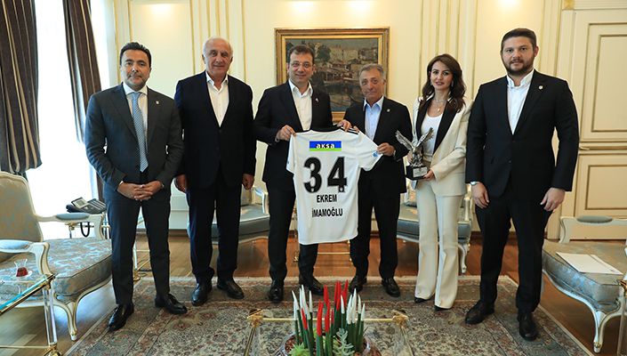 Başkanımız Ahmet Nur Çebi’den İstanbul Büyükşehir Belediye Başkanı Ekrem İmamoğlu’na Ziyaret