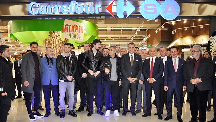 Başkanımız Fikret Orman, BJK Fulya Süleyman Seba Kompleksi’nde Yer Alan CarrefourSA Hipermarket’in Açılış Törenine Katıldı