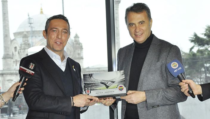 Başkanımız Fikret Orman İle Fenerbahçe Kulübü Başkanı Ali Koç’tan Vodafone Park’ta Dostluk Buluşması