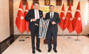 Başkanımız Fikret Orman'dan Batman Valisi Hulusi Şahin'e Ziyaret