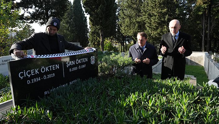 Başkanımız Hasan Arat’tan Beşiktaşımızın Şehitlerinin Kabirlerine Ziyaret
