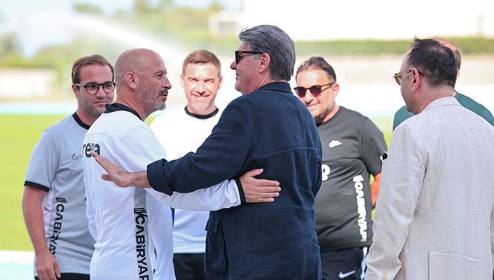 Başkanımız Serdal Adalı, Futbol A Takımımızın Slovakya Kampında