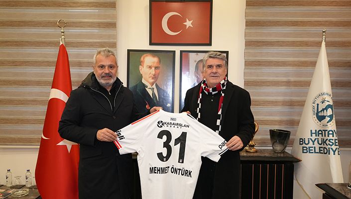 Başkanımız Serdal Adalı’dan Hatay Büyükşehir Belediye Başkanı Mehmet Öntürk’e Ziyaret