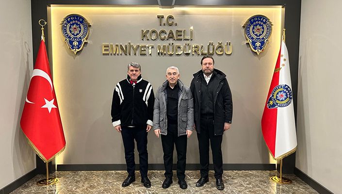 Başkanımız Serdal Adalı’dan Kocaeli İl Emniyet Müdürü Faruk Karaduman’a Ziyaret