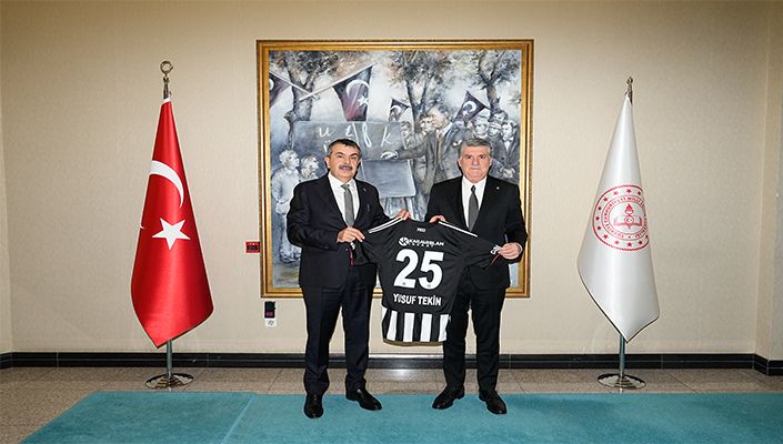 Başkanımız Serdal Adalı’dan Milli Eğitim Bakanı Yusuf Tekin’e Ziyaret