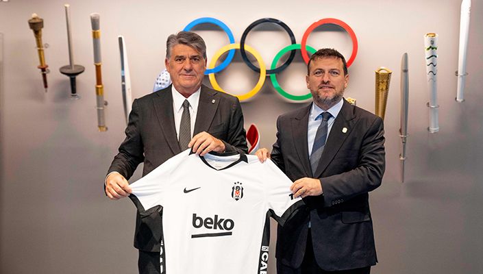 Başkanımız Serdal Adalı’dan Türkiye Milli Olimpiyat Komitesi Başkanı Prof. Dr. Veli Ozan Çakır’a Ziyaret