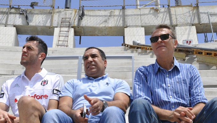 Başkanımız Fikret Orman, Luiz Rhodolfo ile Vodafone Arena'da Buluştu