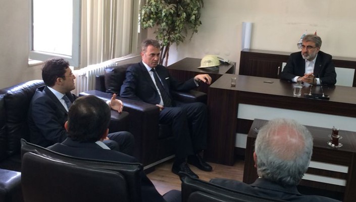 Başkanımız, Bakan Taner Yıldız'dan Bilgi Aldı