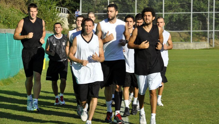 Bolu Kampında İlk Antrenman