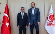 Basketbol Faaliyetlerinden Sorumlu Yönetim Kurulu Üyemiz Özkan Arseven’den Türkiye Basketbol Federasyonu Başkanı Hidayet Türkoğlu’na Ziyaret