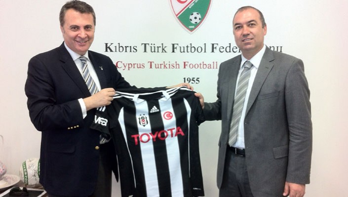 Başkanımız'dan KKTC Futbol Federasyonu Başkanı'na Ziyaret