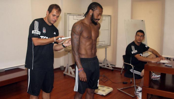 Futbolcularımıza Yağ Ölçümü
