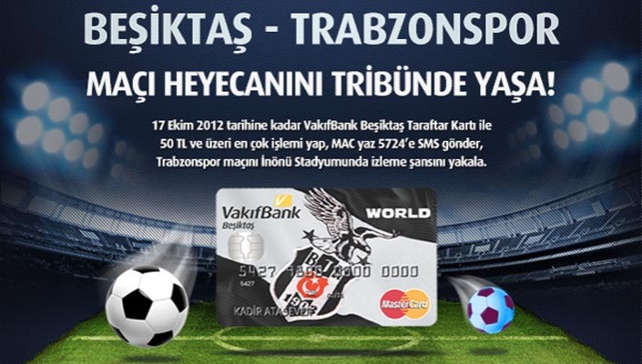 Vakıfbank Beşiktaş Taraftar Kart'tan Kampanya