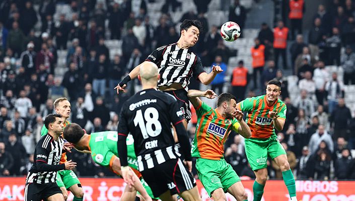 Beşiktaş:2 Corendon Alanyaspor:2 