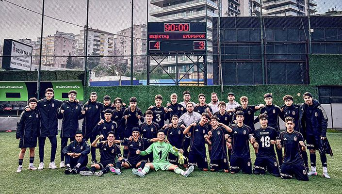 Beşiktaş:4 ikas Eyüpspor:3 (U-16)