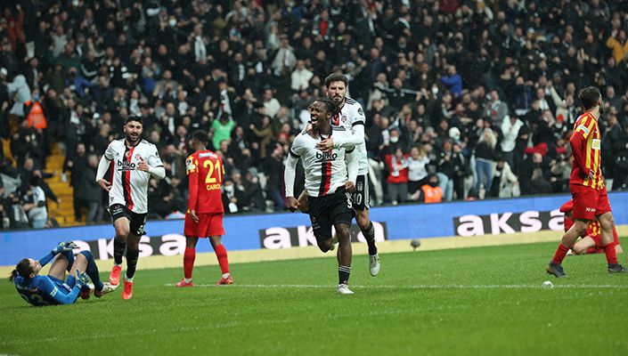 Beşiktaş:4 Yukatel Kayserispor:2