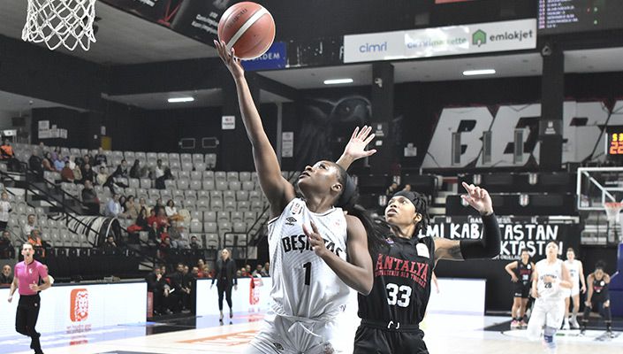 Beşiktaş:98 Antalya Bş. Bld. Spor Toroslar Basketbol:70  