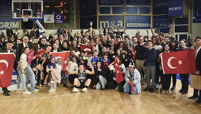 Beşiktaş BOA Kadın Basketbol Takımımız, EuroCup’ta Yarı Finale Yükseldi 